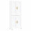 Berkfield Highboard White 69.5x34x180 cm Engineered Wood 2