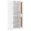 Berkfield Highboard White 69.5x34x180 cm Engineered Wood 3