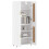 Berkfield Highboard White 69.5x34x180 cm Engineered Wood 9