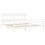Berkfield Bed Frame without Mattress White 200x200 cm Solid Wood 5