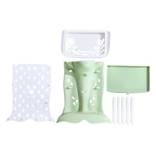 Bottle Drying Rack with UpsideDown QuickDry Design, SpaceSaving Countertop Baby Bottle Holder