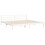 Berkfield Bed Frame without Mattress White 200x200 cm Solid Wood 9