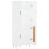 Berkfield Highboard White 69.5x34x180 cm Engineered Wood 4