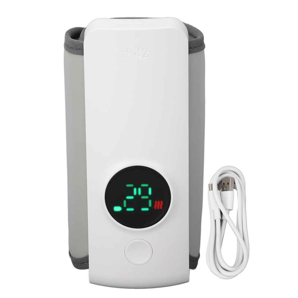 Wireless Portable Bottle Warmer for Travel, Fast Heating Baby Bottle Warmer with Accurate Temperature Control