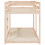 Berkfield Bunk Bed without Mattress 90x200 cm Solid Wood Pine 6