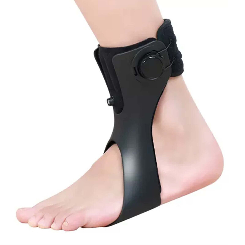 Drop Foot Brace Left AFO Ankle Foot Orthosis Pain Relief Support with Adjustable Straps M