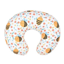 Nursing Pillow Cover T1 Soft Breathable U Shape Printed Pillowcase Easy Replacement Design