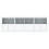 Berkfield Sideboard with LED Lights White 202x37x67 cm 6