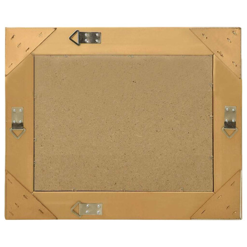 Berkfield Wall Mirror Baroque Style 50x40 cm Gold 2