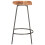 Berkfield Bar Stools 2 pcs Solid Acacia Wood 4