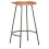 Berkfield Bar Stools 2 pcs Solid Acacia Wood 5