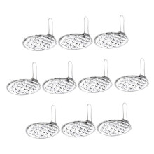 10Piece Stainless Steel Grater and Scraper Set for Vegetables Cheese and Liangpi Noodles
