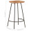 Berkfield Bar Stools 2 pcs Solid Acacia Wood 10