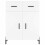 Berkfield Highboard White 69.5x34x180 cm Engineered Wood 8