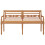 Berkfield Batavia Bench 150 cm Solid Wood Teak 3