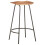 Berkfield Bar Stools 4 pcs Solid Acacia Wood 3