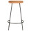 Berkfield Bar Stools 4 pcs Solid Acacia Wood 4