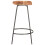 Berkfield Bar Stools 4 pcs Solid Acacia Wood 5