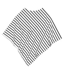 Breathable Nursing Cover for Moms – Multi‑Use Breastfeeding Wrap for Stroller and Crib, Fine Striped