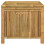 Berkfield Garden Storage Box 60x52x55cm Bamboo 3