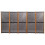 Berkfield 5-Panel Room Divider Black 350x180 cm 4