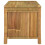 Berkfield Garden Storage Box 60x52x55cm Bamboo 4