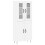 Berkfield Highboard White 69.5x34x180 cm Engineered Wood 2
