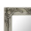Berkfield Wall Mirror Baroque Style 50x50 cm Silver 4