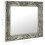 Berkfield Wall Mirror Baroque Style 50x50 cm Silver 6