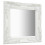 Berkfield Wall Mirror Baroque Style 40x40 cm White 2