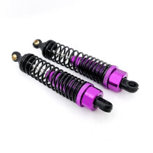 2pcs 95mm Aluminum RC Shock Absorbers for 1/10 HSP OffRoad Buggy Truck, Adjustable Damping Control