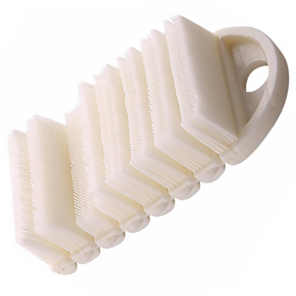 Nail Cleaning Brush for Hands and Feet, Dense Bristle Scrub Brush with Ergonomic Grip and Hanging Design