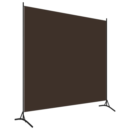 Berkfield 1-Panel Room Divider Brown 175x180 cm 1