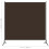 Berkfield 1-Panel Room Divider Brown 175x180 cm 5