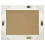Berkfield Wall Mirror Baroque Style 50x40 cm White 3