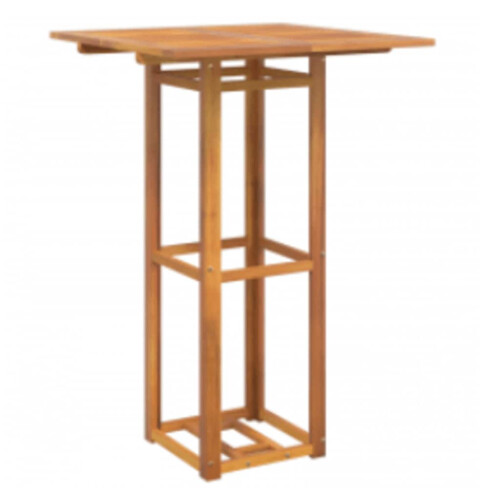 Berkfield Bistro Table 75x75x110 cm Solid Wood Acacia 1