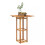 Berkfield Bistro Table 75x75x110 cm Solid Wood Acacia 3