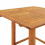 Berkfield Bistro Table 75x75x110 cm Solid Wood Acacia 6