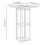 Berkfield Bistro Table 75x75x110 cm Solid Wood Acacia 8