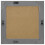 Berkfield Wall Mirror Baroque Style 50x50 cm Black 3