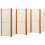Berkfield 6-Panel Room Divider Cream White 420x180 cm 3
