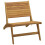 Berkfield Garden Chair Solid Wood Teak 2