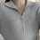 Maternity Knit Dress Comfortable Polyester Fabric-Cream L 5