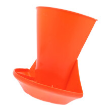 Thickened Plastic Pig Feeder Bowl, Durable OnePiece Pig Trough for Piglet Feeding on Farm