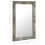 Berkfield Wall Mirror Baroque Style 50x80 cm Silver 6