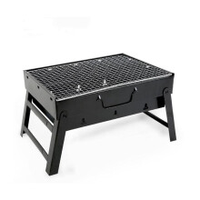 Portable Charcoal Grill Stainless Steel Foldable BBQ Grill for Outdoor Camping and Picnic Ref: 2919