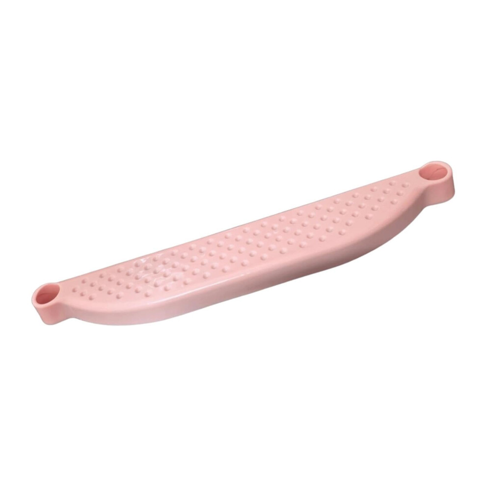 Adjustable Highchair Footrest Nonslip Design Easy Installation For Ikea Antilop Baby Seat Pink