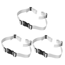 3Pcs Adjustable  Chair Safety Straps Set for Stroller and Baby Seat, Secure Harness with Quick OneHand Adjustment