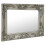 Berkfield Wall Mirror Baroque Style 50x40 cm Silver 2