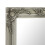Berkfield Wall Mirror Baroque Style 50x40 cm Silver 4